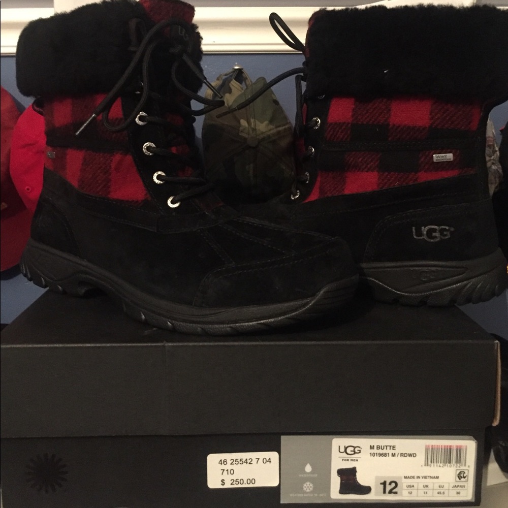 Butte waterproof Buffalo Check Ugg winter boots